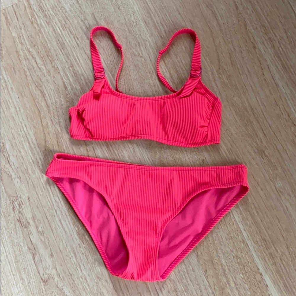 Pink bikini